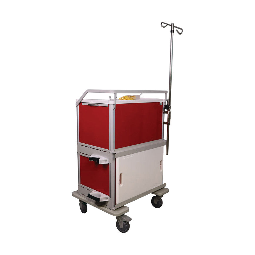Waterloo Healthcare Steel Medical Cart Accessory: Cardiac Board and Brackets