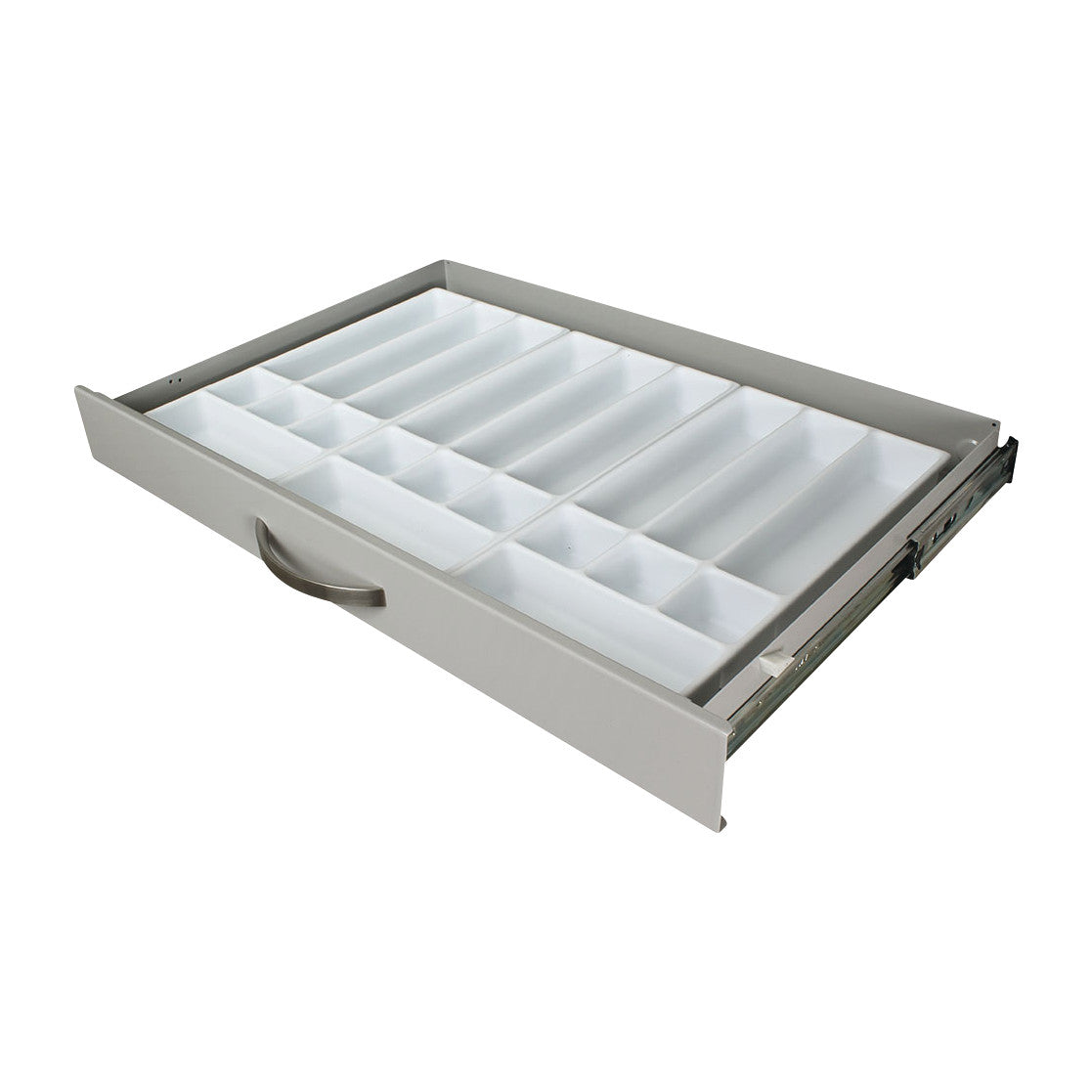 Harloff Medical Cart Accessory: 7-Compartment Drawer Tray