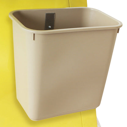 Harloff Medical Cart Accessory: Plastic Waste Container