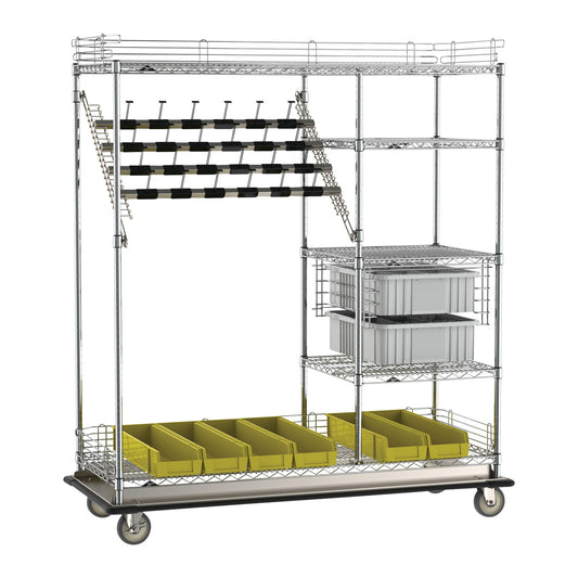 Metro® Super Erecta® Wire Catheter Procedure Cart, Combination Style