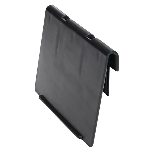 Extended Label Holder for Economy Shelf Bin, 10-Degree Angle, 4"W x 2-1/2"H, 24/Pack