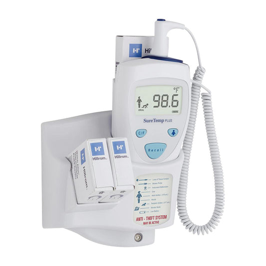 SureTemp Plus 690 Electronic Thermometer with Oral Probe, with Wall Mount