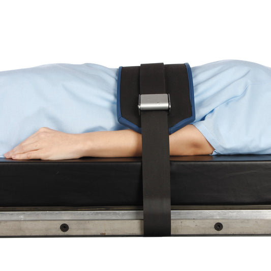 Deluxe Padded O.R. Table Strap, 5"W x 18"L Mid-Panel, adjusts from 18"-96"L