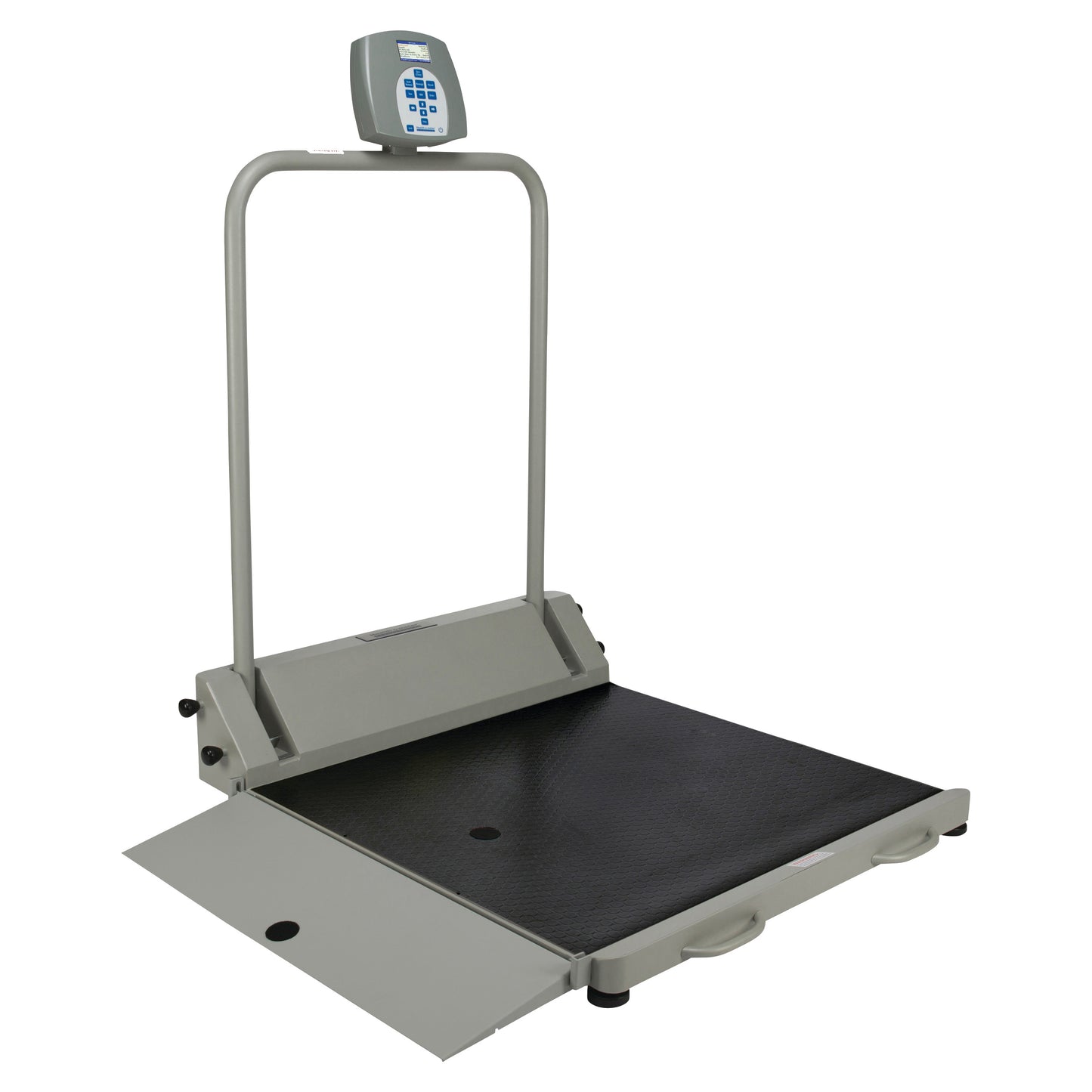 Digital Wheelchair Ramp Scale with Everlock, LBS/KG, Oversized