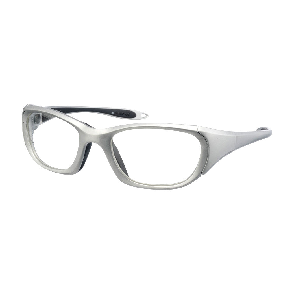 UltraSoft Radiation Protection Eyewear, Plano, Silver