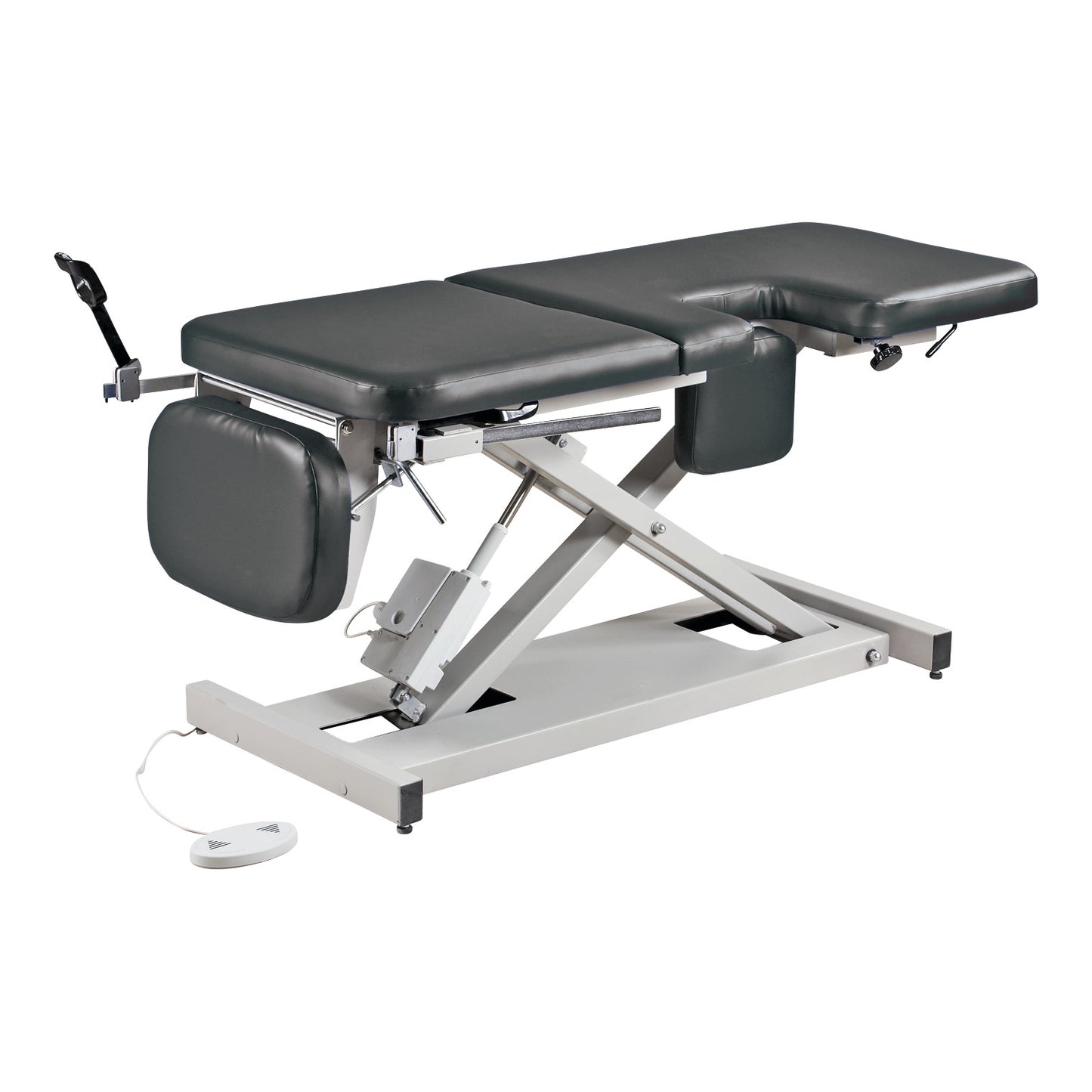 Multi-Use Power Imaging Table w/Stirrups, Black