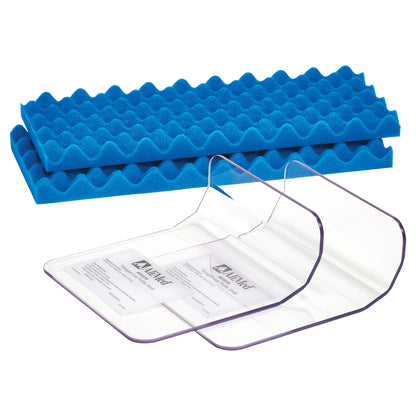 Low-Profile Toboggan (Pair)/Liner (12 Pair) Kit, Small