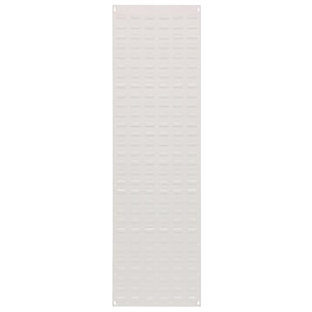 Solid Louvered Panel, 18"W x 61"H, Oyster White