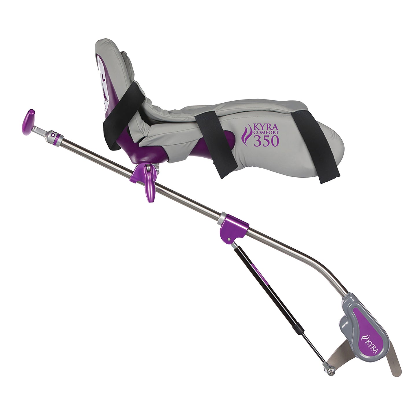 Comfort 350 Lithotomy Stirrups w/Hook-and-Loop Straps, Right Side