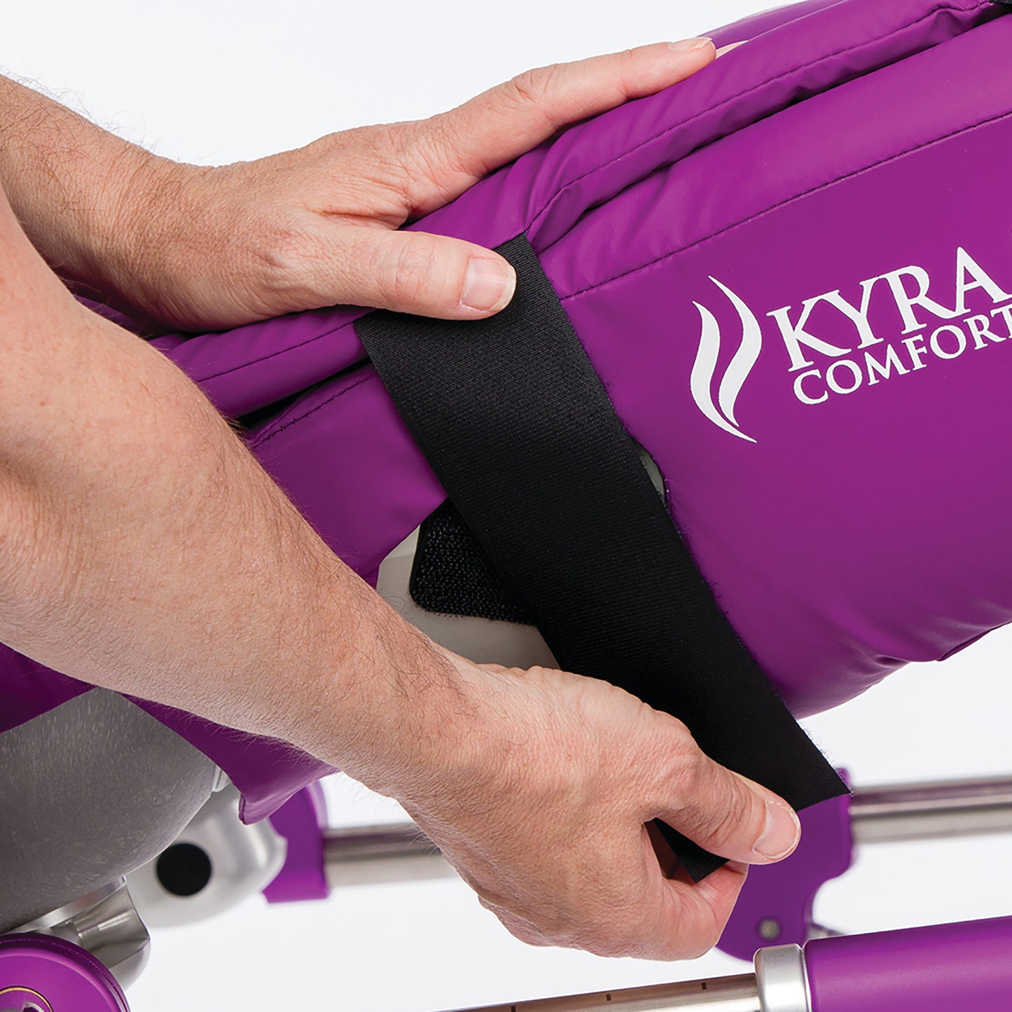Comfort 350 Lithotomy Stirrups w/Hook-and-Loop Straps, Right Side