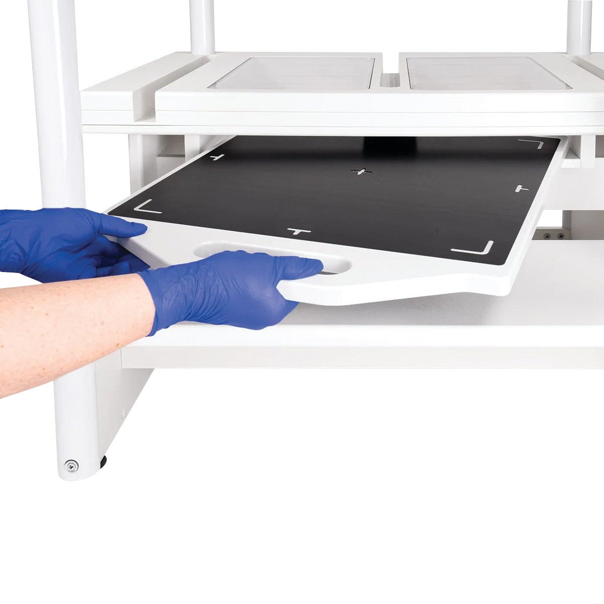 Two-Step Positioning Platform for CR Systems and DR Systems: Canon, Carestream, Fuji, Konica Minolta, AGFA, Philips, Samsung, GE