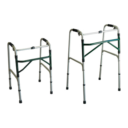 Folding Adjustable-Height Walker