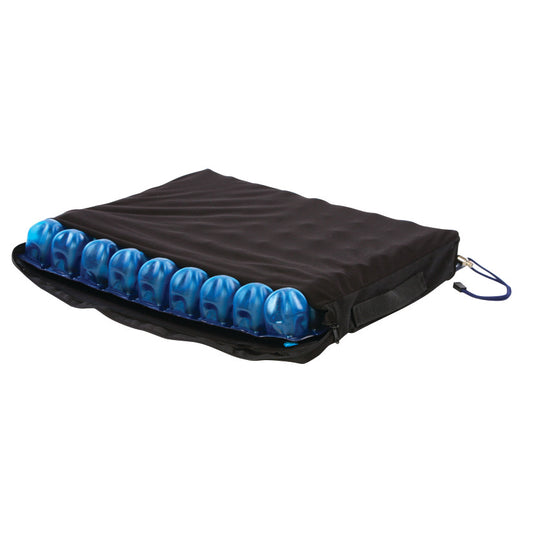 AeroCell II Single-Valve Low Cell Pressure-Relieving Wheelchair Cushion, 20"W x 2"H x 18"D