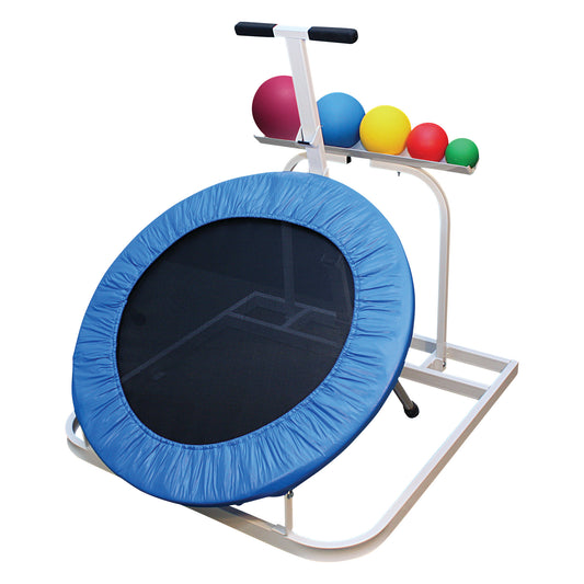 Deluxe Round Rebounder and Medicine Ball Set