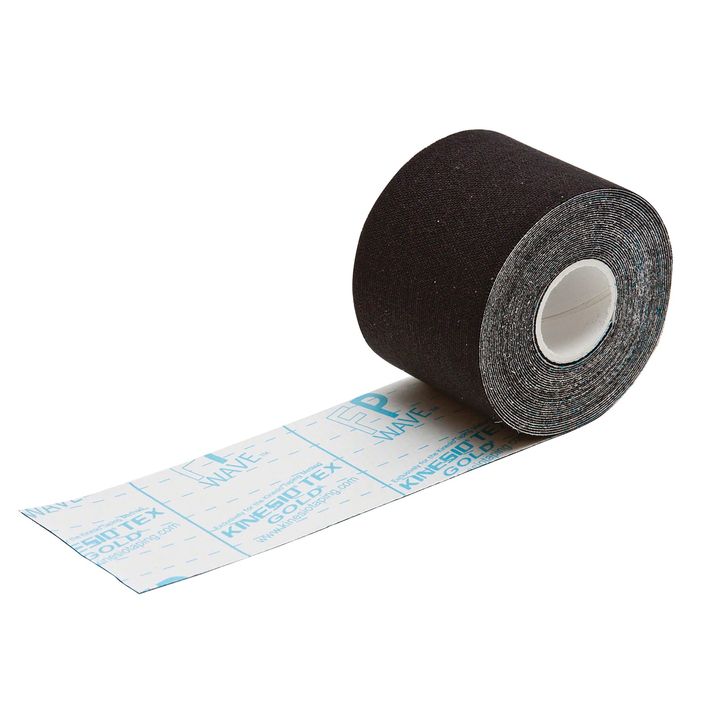 Tex Gold FP Tape, Black, 2"W x 5-1/2 yds., 6 Roll/Box