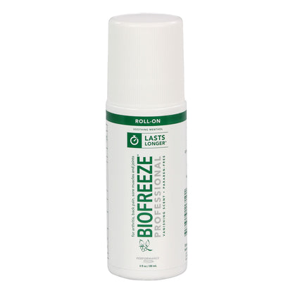 Biofreeze Professional Pain Relief Gel, 3 oz. Roll-On, 12/Case