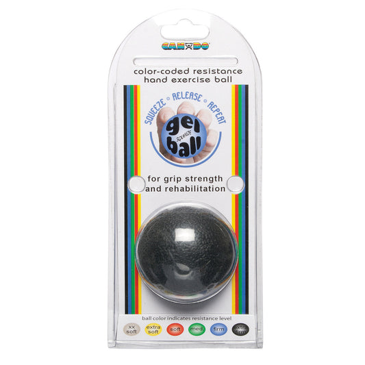 Gel Squeeze Ball, Black, X-Heavy