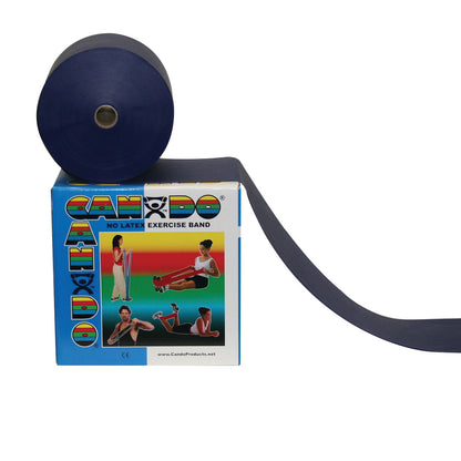 Non-Latex Exercise Band, Blue, Heavy, 50-yd. Roll
