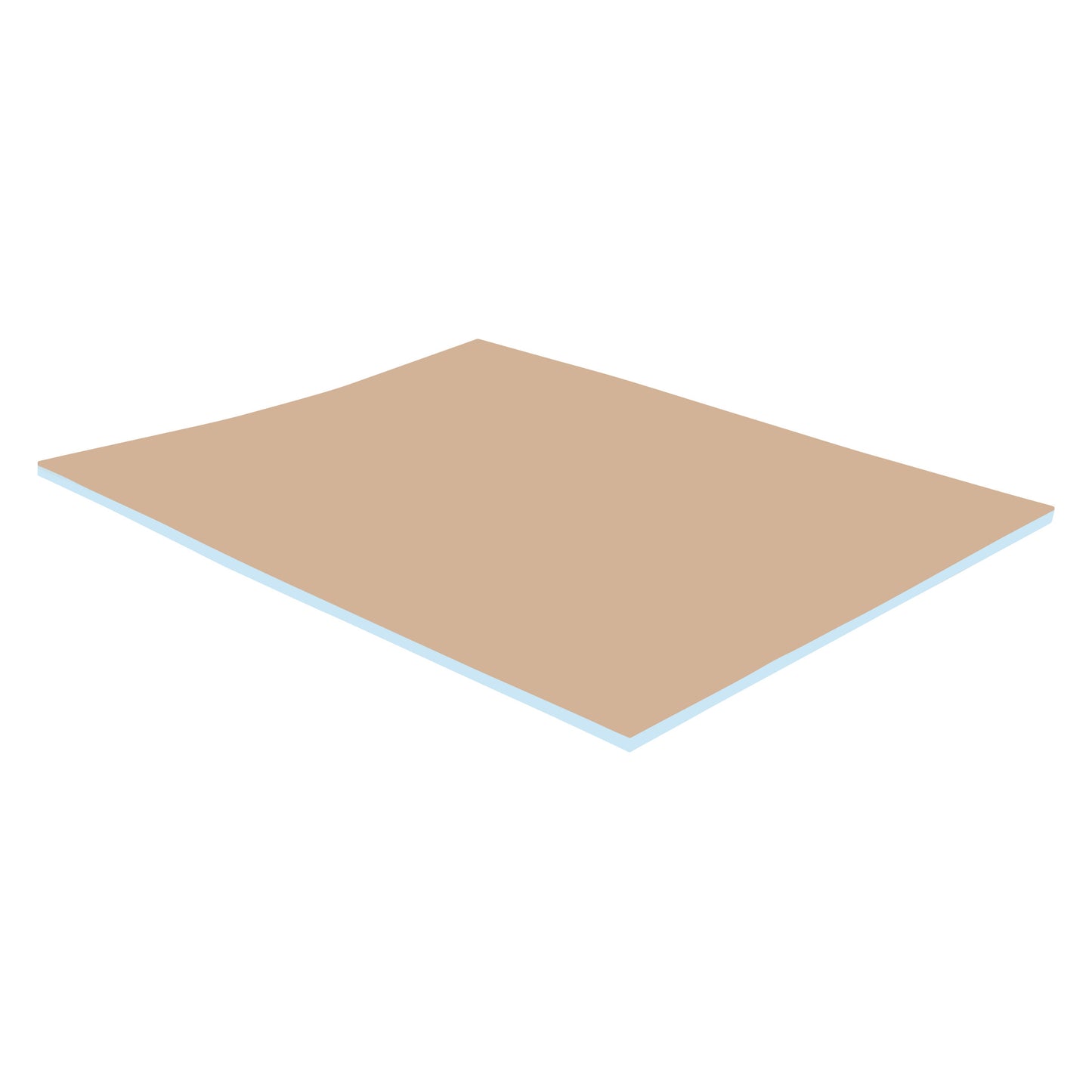 1/4"H Dual Laminate Orthotic Combination Sheet with Medium/Firm Plastazote®