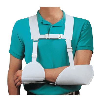 Hemi-Arm Sling, White, Left