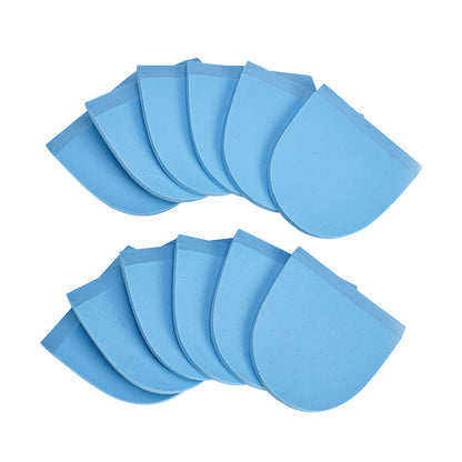 Self-Adhesive Heel Pad, 1/4"H, 12/Pack