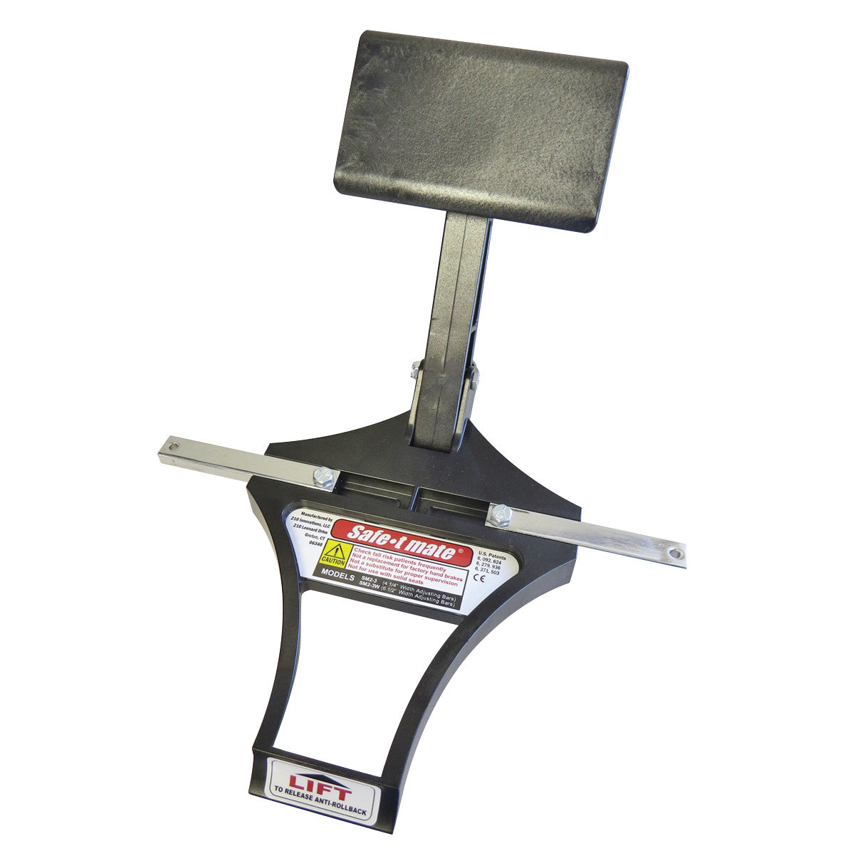 Anti-Rollback System, Standard, Fits 16"-20"W Wheelchair