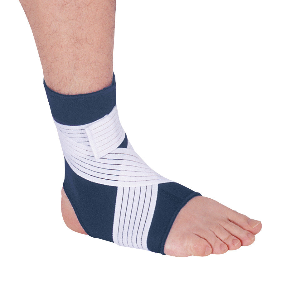 Long Ankle Support w/Strap, Medium