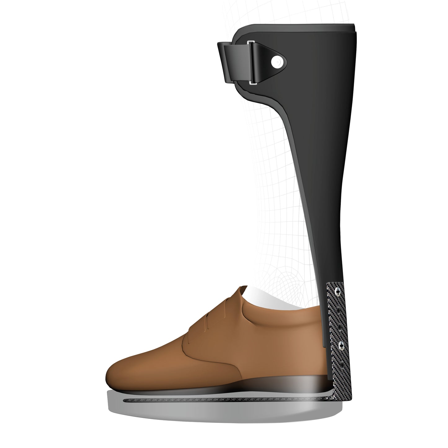 Dynamic Carbon Fiber AFO, Small