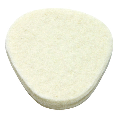 Felt Met Pad, 1/4"H, Plain Edge, 100/Pack