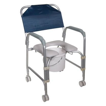 Drive Medical Aluminum Shower Chair and Commode