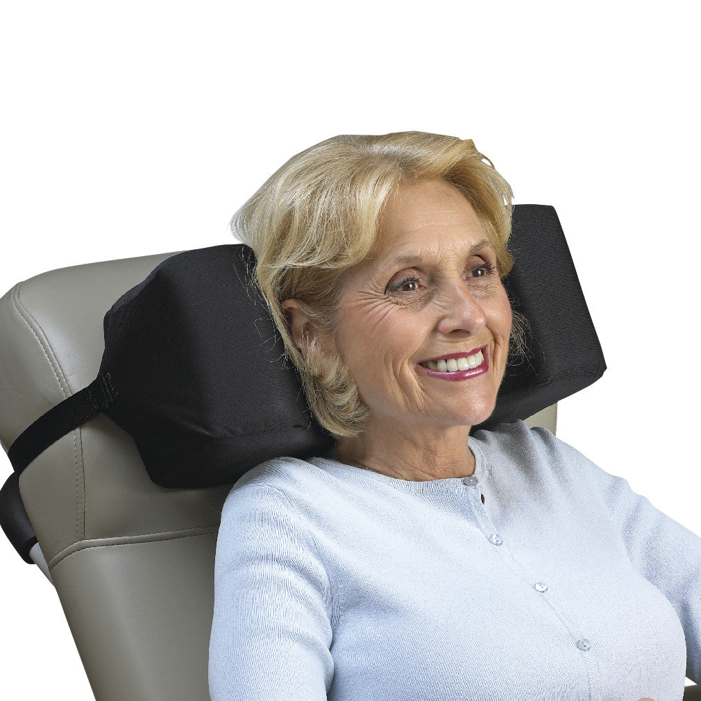 Reclining Wheelchair Headrest, 3"D