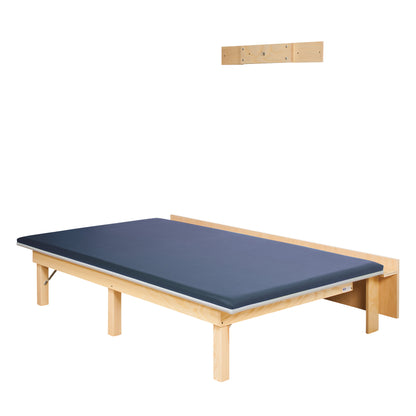 Wall-Mounted Mat Platform, 5'W x 7'L x 18"H, Royal Blue