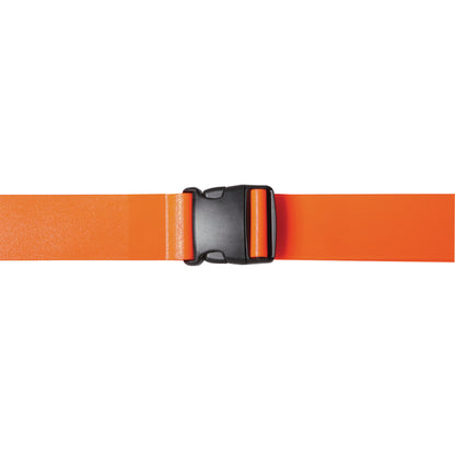 Antimicrobial Wipeable Gait Belt, Orange, 70"L