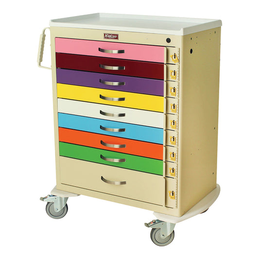 Harloff 9-Drawer Pediatric Emergency Cart