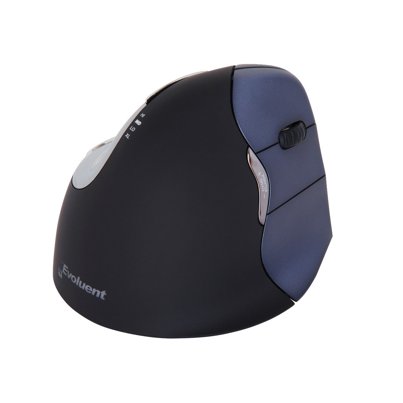 VerticalMouse (VM4RW) Optical, Wireless USB, Regular, Right Hand, Blue/Black