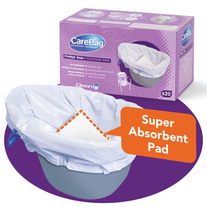 Commode Liner, 20/Box