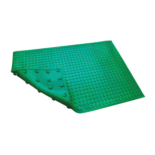 Super-Safe Mat, Smooth Green, 16"W x 32"L