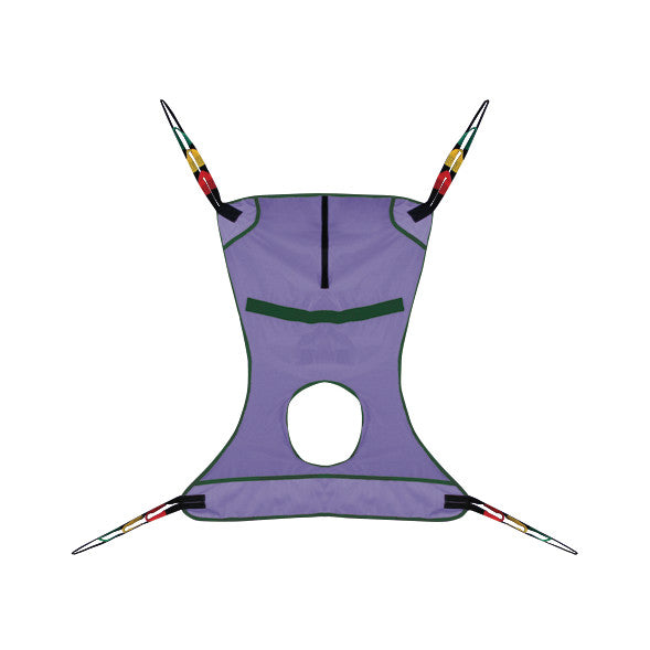 Disposable Full Body Patient Sling with Commode Opening, Large, 10/Case