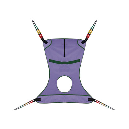 Disposable Full Body Patient Sling with Commode Opening, Large, 10/Case