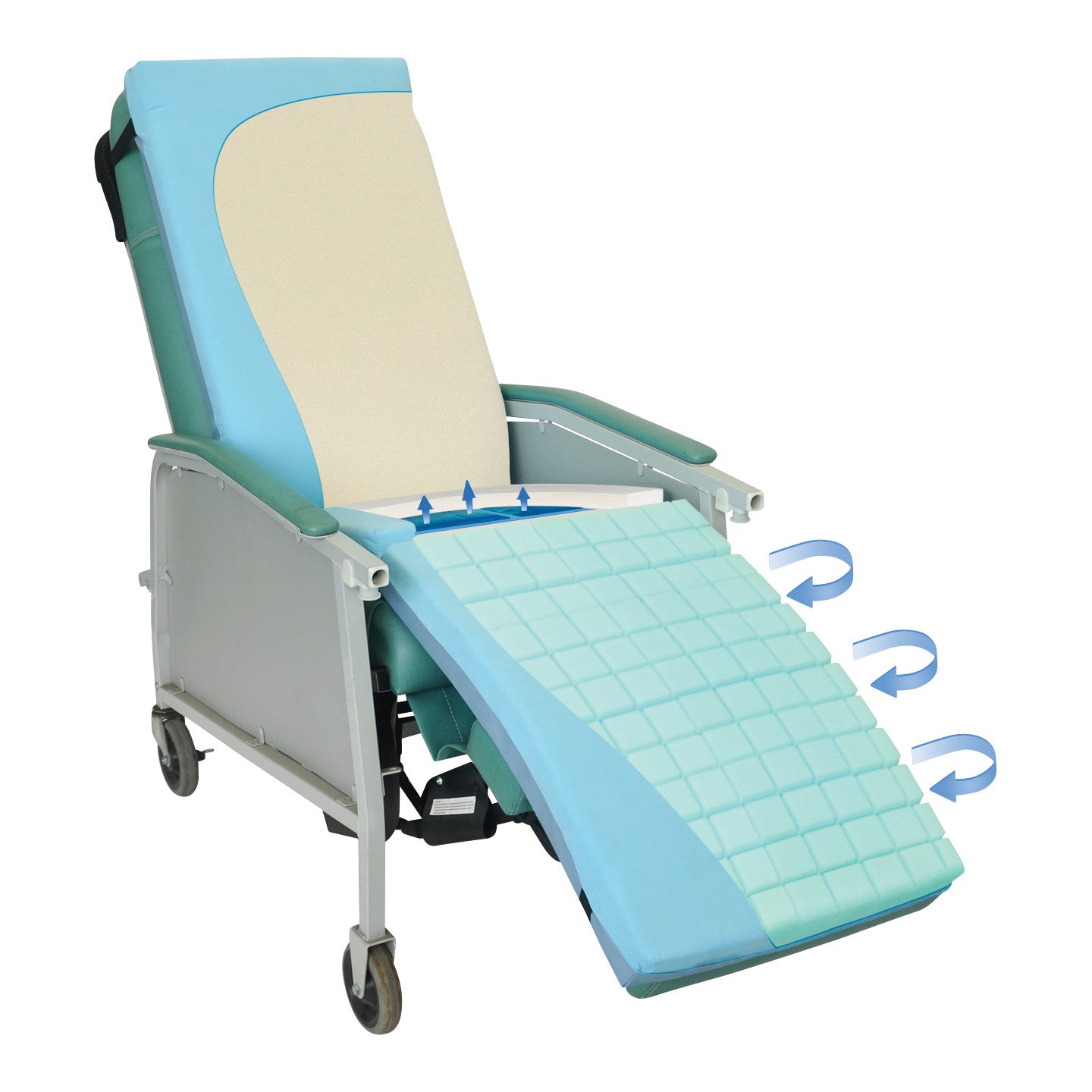 METRIS™ Comfort Seat Geri-Chair Overlay