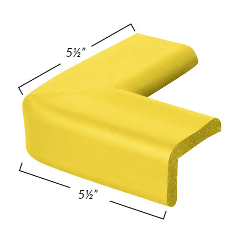 SoftEdge Corner, Yellow, 4/Pack