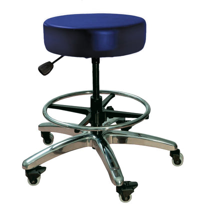 Heavy-Duty Exam Stool, Navy