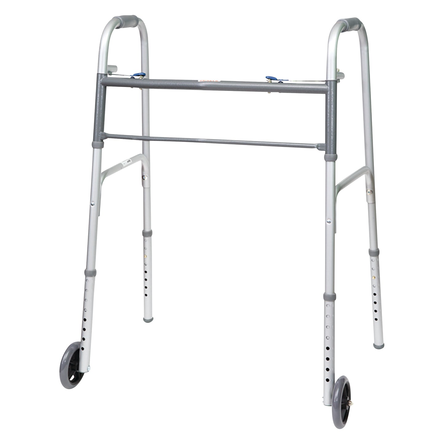Two-Button Release Folding Junior Walker