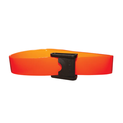 Antimicrobial Wipeable Gait Belt w/CAM-Style Buckle, Orange, 70"L