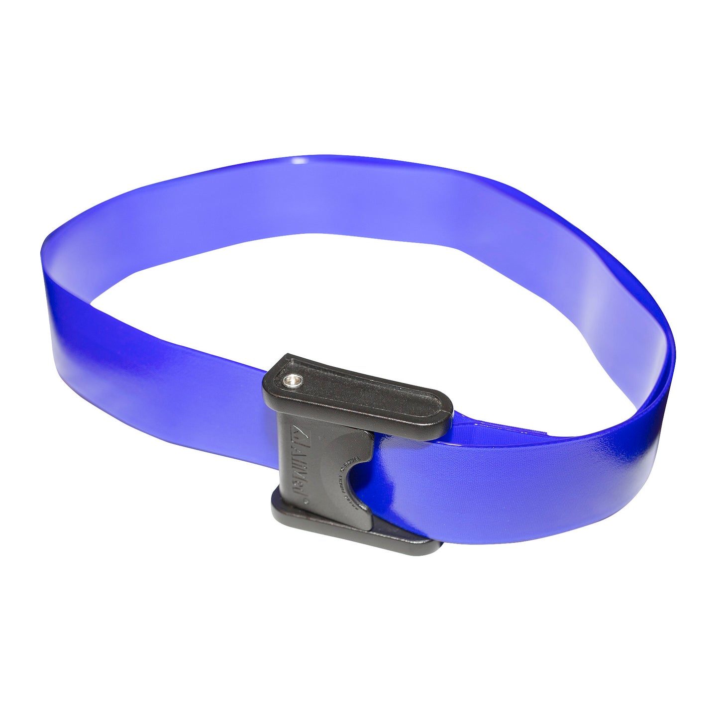 Antimicrobial Wipeable Gait Belt w/CAM-Style Buckle, Blue, 70"L