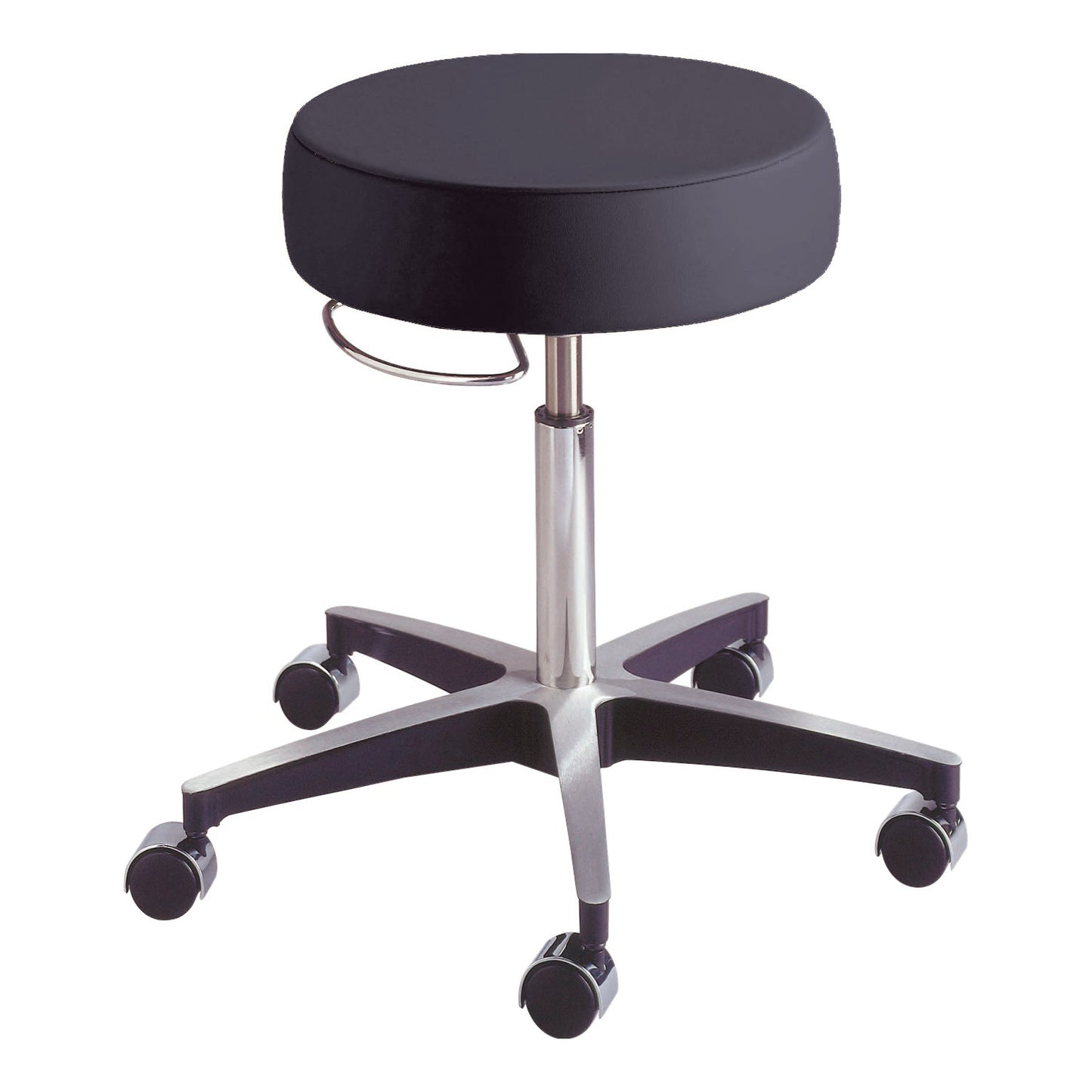 Deluxe Pneumatic Stool, Black