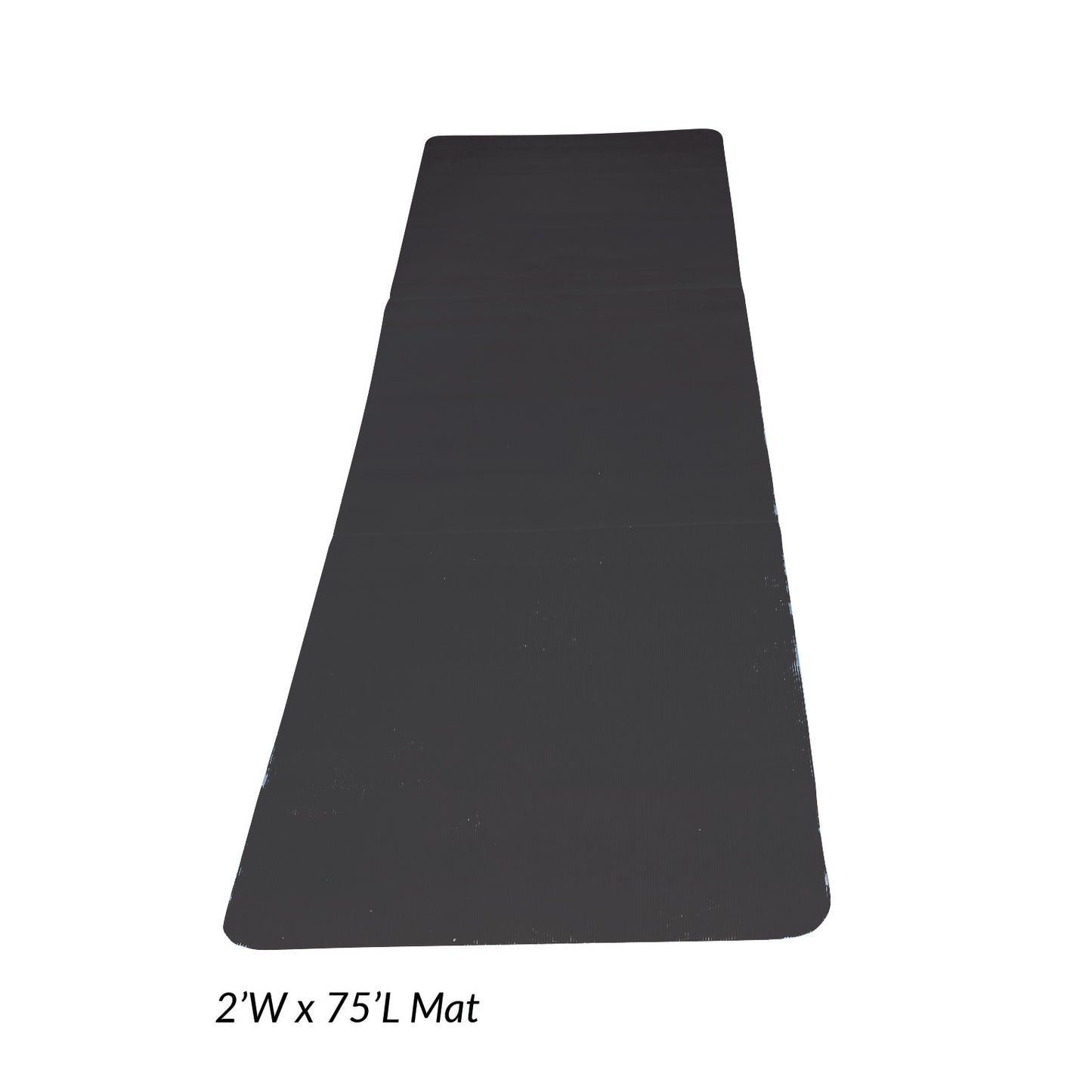 Safety NoSlip Mat, Black, 2'W x 75'L Roll