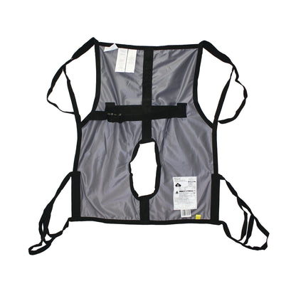 Classic One-Piece Commode Sling With Positioning Strap, Large