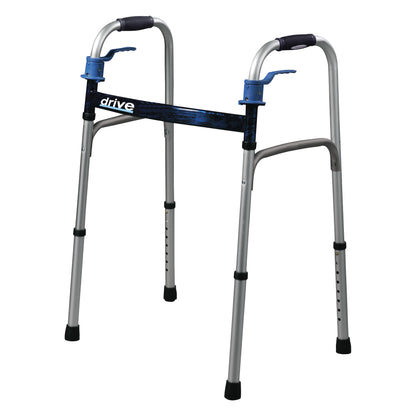 Drive Medical Deluxe Trigger-Release Folding Walker