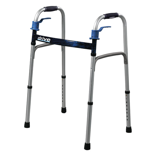 Drive Medical Deluxe Trigger-Release Folding Walker